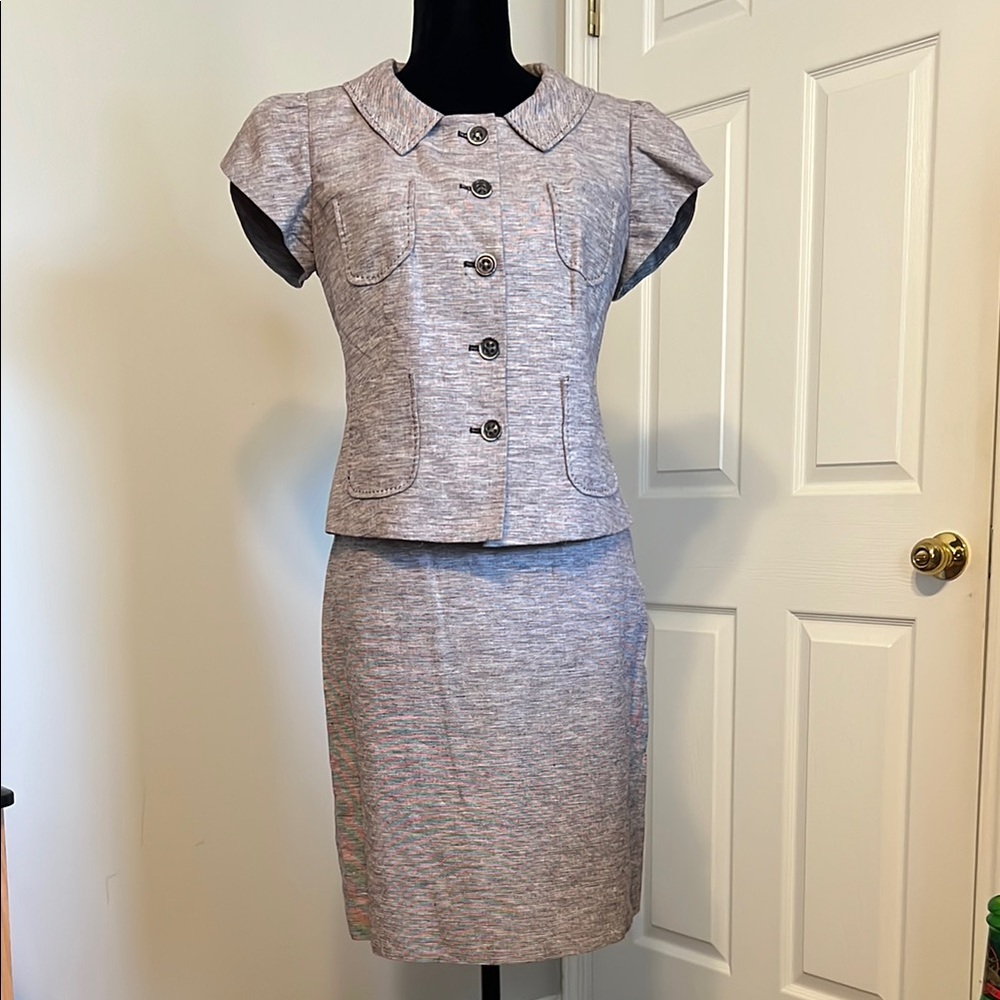 Nine West suit.Light brown Women's Skirt Suit